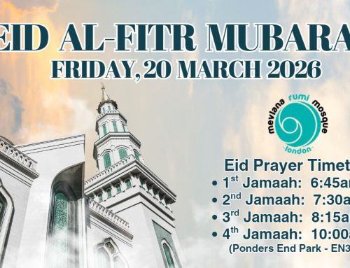 Eid al-Fitr is Friday, 20 March