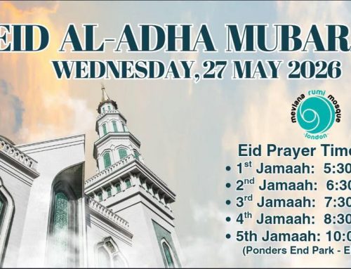 EidAlAdha is on Wednesday, 27 May 2026